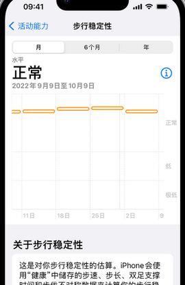 鄄城iPhone手机维修如何在iPhone开启'步行稳定性通知'